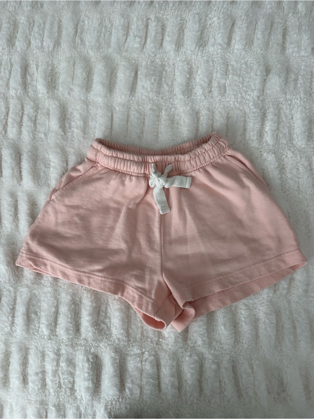 Light Pink Drawstring Lounge Shorts Size XS